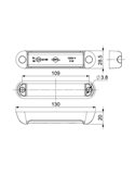 Juego de luces diurnas LED LDR 2783, 12/24V homologado RL IP68