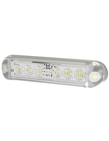 Juego de luces diurnas LED LDR 2783, 12/24V homologado RL IP68