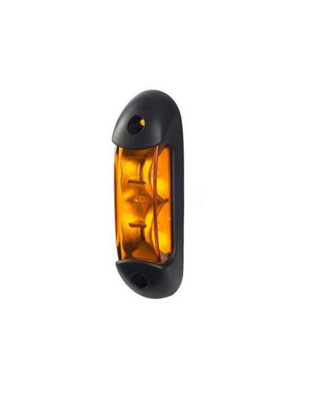 Clignotant latéral à LED 12/24 V LKD 2290, homologué cat. 5 IP68