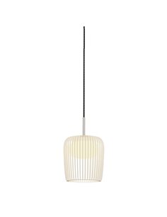 Suspension cylindrique blanche DUBAI Ø16cm pour système MODULAR LIGHTS 220V, 1 lampe GX53 (non incluse)