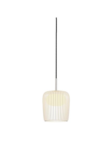 Colgante de techo cilíndrica DUBAI blanco Ø16cm para sistema MODULAR LIGHTS 220V, 1 luz GX53 (no incl.) 