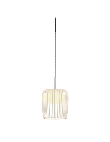 Colgante de techo cilíndrica DUBAI blanco Ø16cm para sistema MODULAR LIGHTS 220V, 1 luz GX53 (no incl.) 