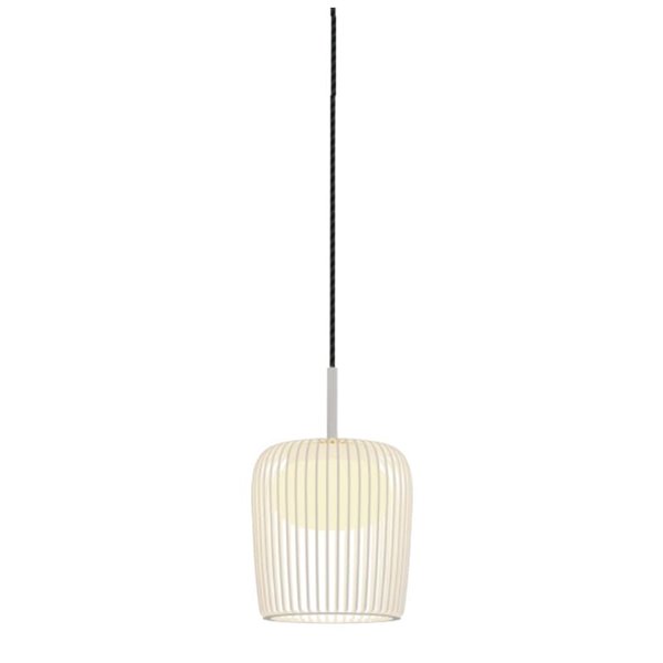 Colgante de techo cilíndrica DUBAI blanco Ø16cm para sistema MODULAR LIGHTS 220V, 1 luz GX53 (no incl.) 
