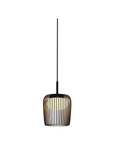 Colgante de techo cilíndrica DUBAI negro Ø16cm para sistema MODULAR LIGHTS 220V, 1 luz GX53 (no incl.) 