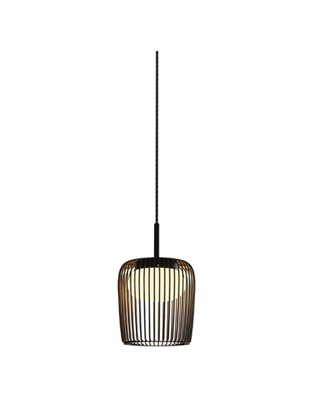 Colgante de techo cilíndrica DUBAI negro Ø16cm para sistema MODULAR LIGHTS 220V, 1 luz GX53 (no incl.) 