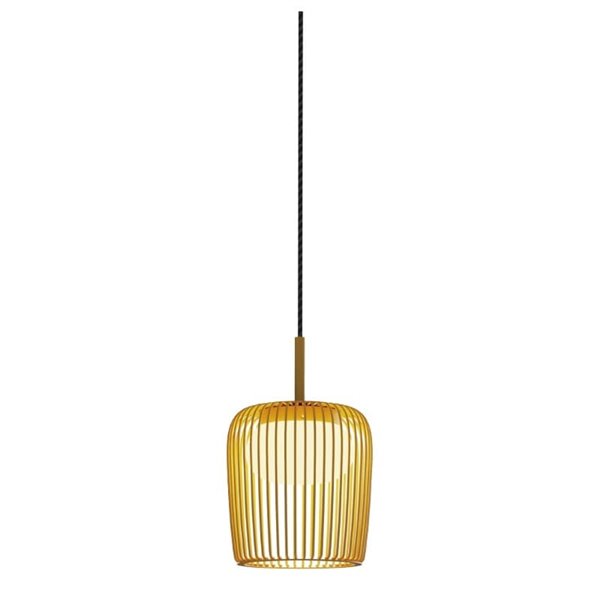 Colgante de techo cilíndrica DUBAI oro Ø16cm para sistema MODULAR LIGHTS 220V, 1 luz GX53 (no incl.)