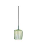 Colgante de techo cilíndrica DUBAI verde Ø16cm para sistema MODULAR LIGHTS 220V, 1 luz GX53 (no incl.)