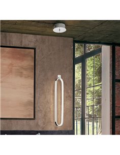 Lámpara colgante LED COLETTE, aluminio cepillado 13W 1.170lm 3.000K IP20 Cromo 2