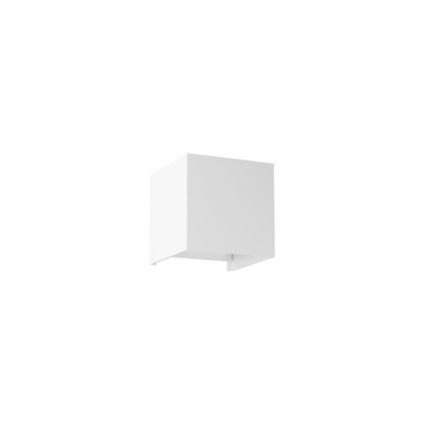 Aplique LED exterior cuadrado DAVOS ARENA arena blanco 12W 3000K 1100Lm