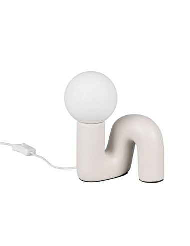 Lámpara de sobremesa moderna QUINN bombilla excl. 1x G9 max. 5W IP20 Blanco