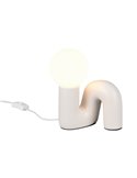 Lámpara de sobremesa moderna QUINN bombilla excl. 1x G9 max. 5W IP20 Blanco