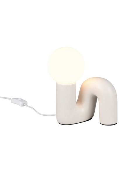 Lámpara de sobremesa moderna QUINN bombilla excl. 1x G9 max. 5W IP20 Blanco