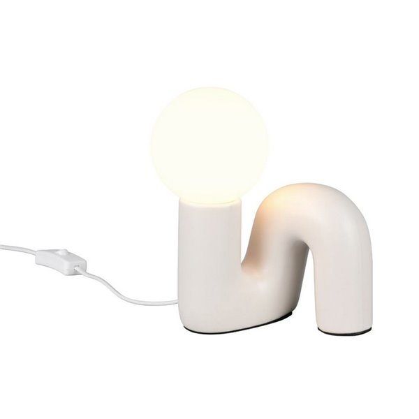 Lámpara de sobremesa moderna QUINN bombilla excl. 1x G9 max. 5W IP20 Blanco