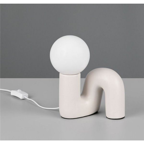 Lámpara de sobremesa moderna QUINN bombilla excl. 1x G9 max. 5W IP20 Blanco