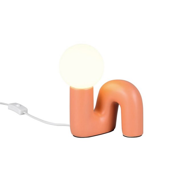 Lámpara de sobremesa moderna QUINN bombilla excl. 1x G9 max. 5W IP20 Naranja