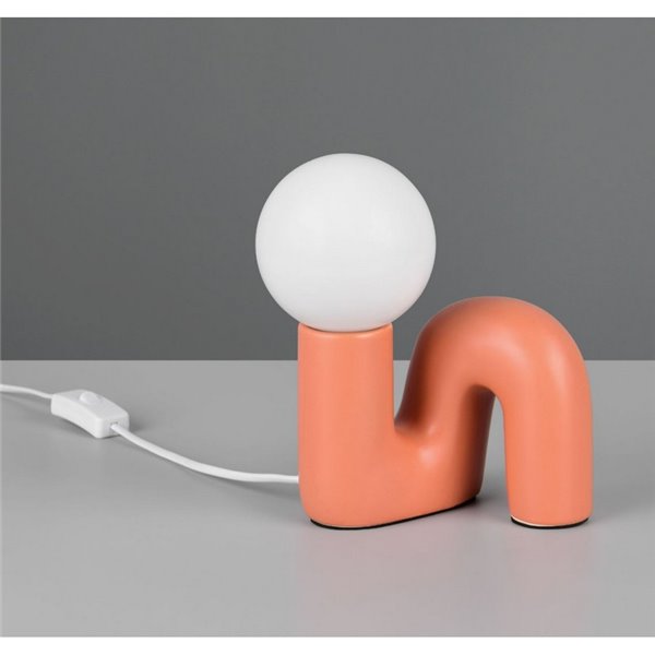 Luminária de mesa moderna QUINN, lâmpada não incluída: 1x G9 máx. 5W, IP20, laranja