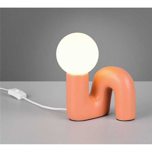 Lámpara de sobremesa moderna QUINN bombilla excl. 1x G9 max. 5W IP20 Naranja