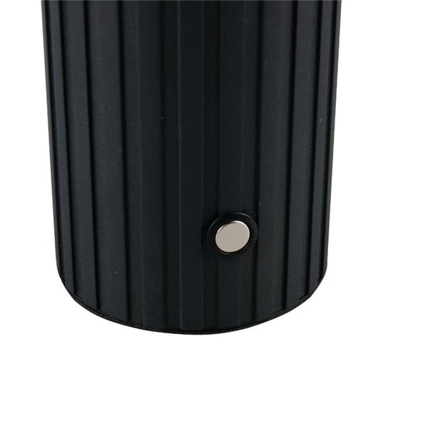 Lampe de table LED rechargeable USB TAURIS 2W 200lm 2300+3000+4000K IP20 Noir