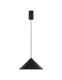 Lámpara de techo colgante LED CONO cobre Ø24cm, cónica 10W 3000K regulable TRIAC