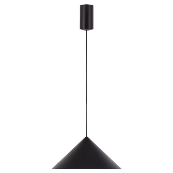 Lámpara de techo colgante LED CONO cobre Ø24cm, cónica 10W 3000K regulable TRIAC