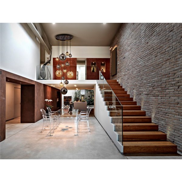 Luminária de teto pendente G9 DARK com 14 lâmpadas e cúpulas esféricas, altura máxima de 500 cm, IP20.