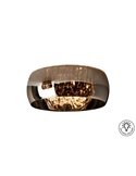 Plafón decorativo ARGOS Ø50 cm 6xG9 LED cristal espejado con lágrimas IP20