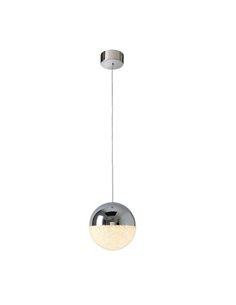 Lámpara colgante LED SPHERE Ø20cm 9,6W 672lm 3000K cromo regulable