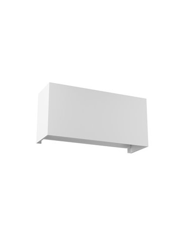 Aplique LED exterior rectangular DAVOS arena blanco, 4x6W 24W 3000K/4000K 2200Lm, IP54