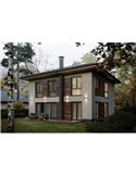 Aplique LED exterior rectangular DAVOS corten, 4x6W 24W 3000K/4000K 2200Lm, IP54