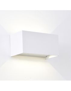 Aplique exterior redondo LED DAVOS 4 Luces arriba y abajo 6W, dim 2700K. varios colores, IP54