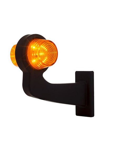Cuerno LED para intermitente, brazo largo, cable 5m LKD 2566 12/24V homologado cat. 5