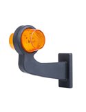 Cuerno LED para intermitente, brazo largo, cable 0,6m LKD 2566 12/24V homologado cat. 5