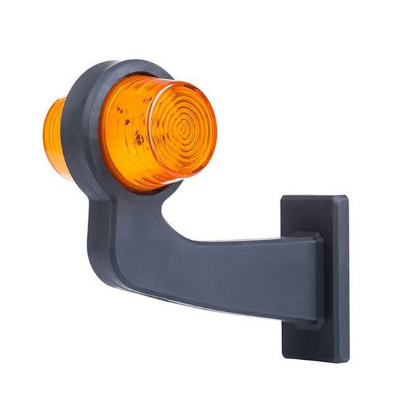 Cuerno LED para intermitente, brazo largo, cable 0,6m LKD 2566 12/24V homologado cat. 5