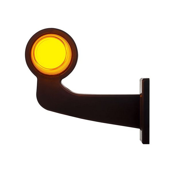 Cuerno LED Neon para intermitente, brazo largo, cable 5m LKD 2599 12/24V homologado cat. 5