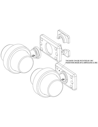 Luz de intermitente corta LKD 2567 12/24V homologado cat. 5 