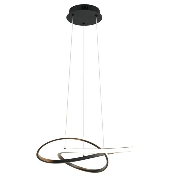 Lámpara de techo LED MANSA 36W 4200lm, luz blanco cálido 3000K IP20 Negro