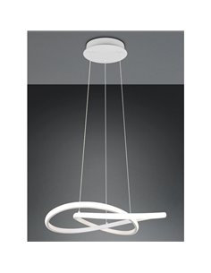 Lámpara LED colgante moderna MANSA 36W 4200lm, luz neutra 4000K IP20 Blanco 2