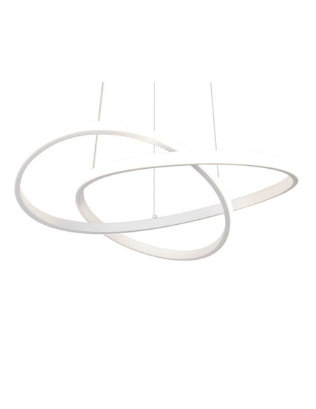 Lámpara LED colgante moderna MANSA 36W 4200lm, luz neutra 4000K IP20 Blanco