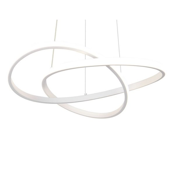 Lámpara LED colgante moderna MANSA 36W 4200lm, luz neutra 4000K IP20 Blanco