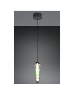 Lámpara LED colgante 1 luz MINERVA regulable 6W 800lm, DIP SWITCH 2300+3000+4000K IP20 2