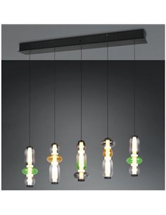 Plafonnier LED MINERVA 5x6W 5x800lm, commutateur DIP, 2300+3000+4000K, IP20 2