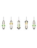 Lámpara de techo LED MINERVA 5x6W 5x800Lm DIP SWITCH 2300+3000+4000K IP20