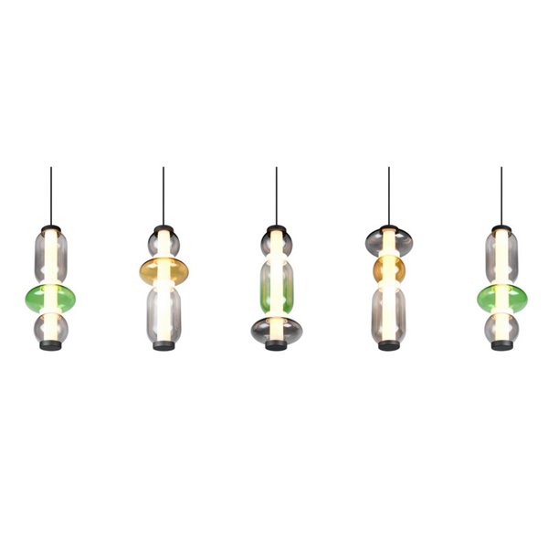 Luminária de teto LED MINERVA 5x6W 5x800Lm com chave DIP, 2300+3000+4000K, IP20