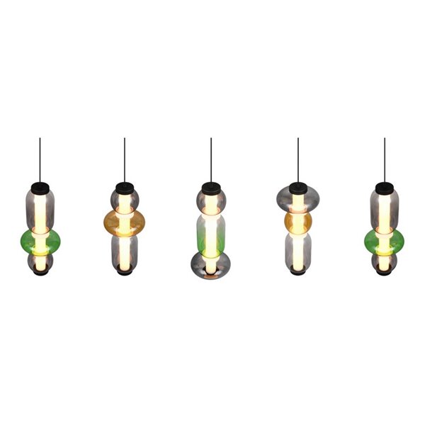 Lámpara de techo LED MINERVA 5x6W 5x800Lm DIP SWITCH 2300+3000+4000K IP20