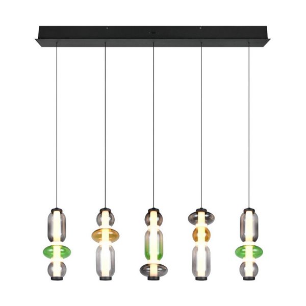 Lámpara de techo LED MINERVA 5x6W 5x800Lm DIP SWITCH 2300+3000+4000K IP20