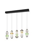 Lámpara de techo LED MINERVA 5x6W 5x800Lm DIP SWITCH 2300+3000+4000K IP20