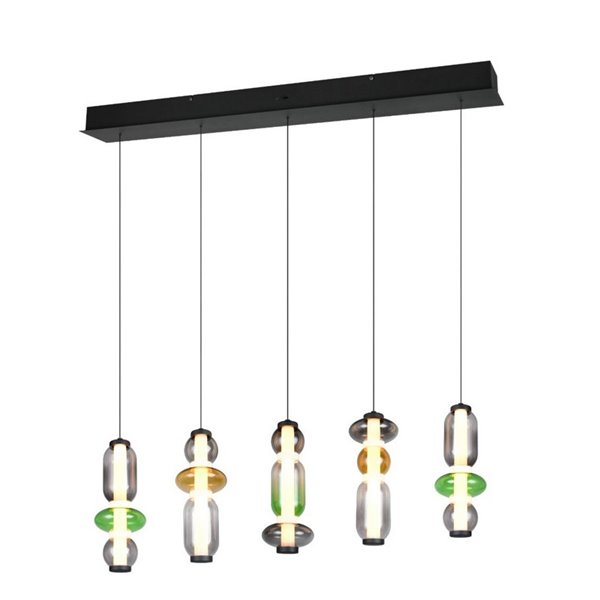 Lámpara de techo LED MINERVA 5x6W 5x800Lm DIP SWITCH 2300+3000+4000K IP20