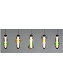 Lámpara de techo LED MINERVA 5x6W 5x800Lm DIP SWITCH 2300+3000+4000K IP20