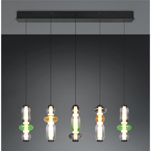 Lámpara de techo LED MINERVA 5x6W 5x800Lm DIP SWITCH 2300+3000+4000K IP20