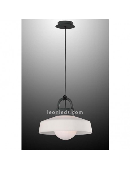 Lámpara de techo Exterior Moderna Kinké | Lámpara colgante exterior Grande Kinke 6212| LeonLeds